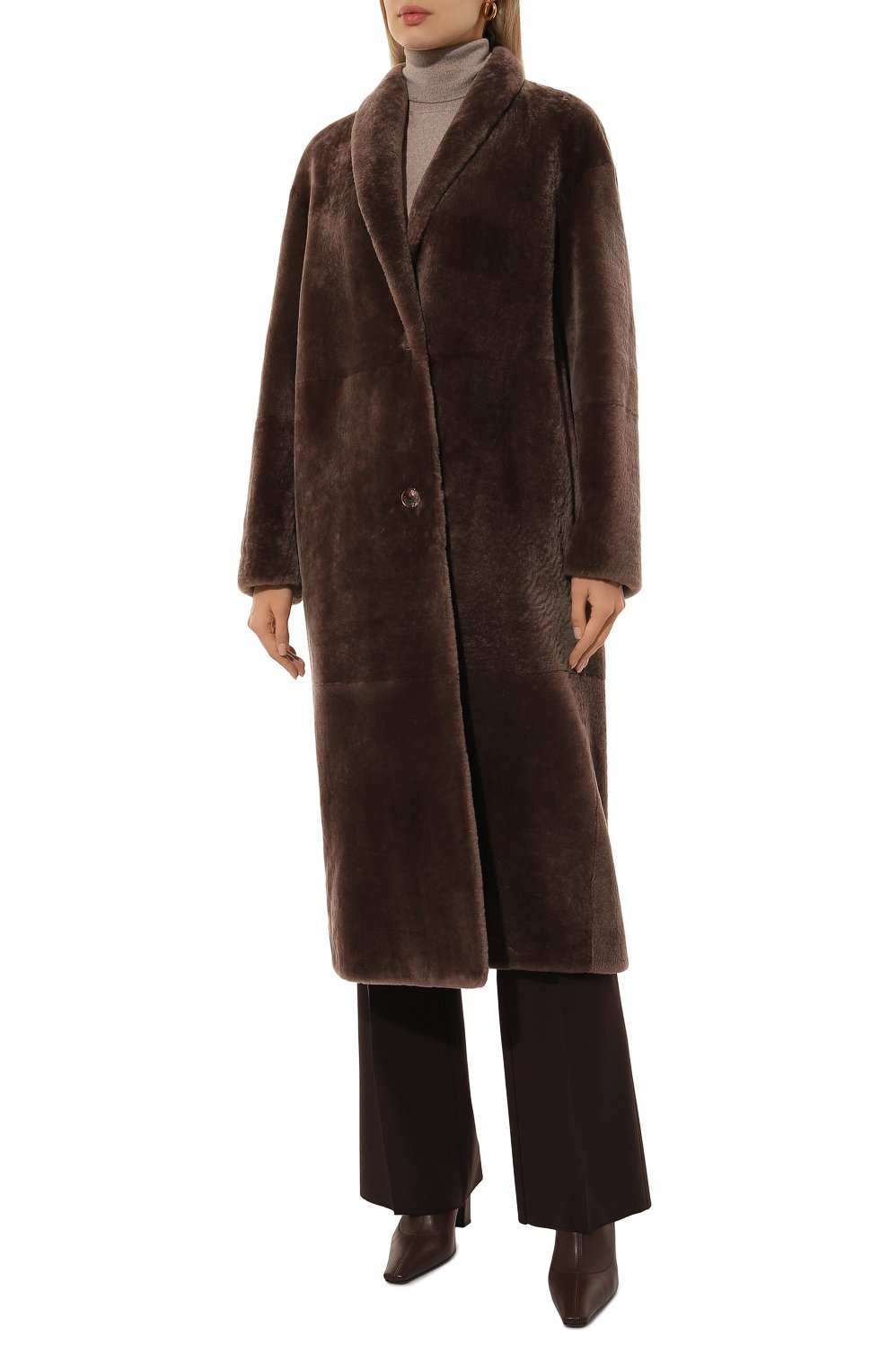 Шуба из овчины AGNONA, арт. PL0801E/U8022E, фото 3