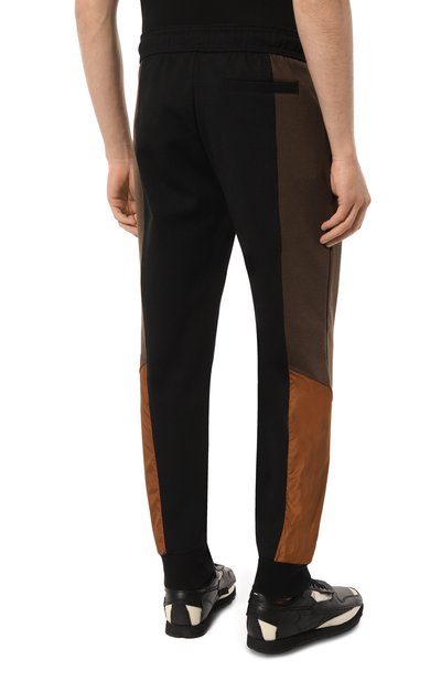 Джоггеры из хлопка и шерсти BOSS, арт. 50495910, фото 4