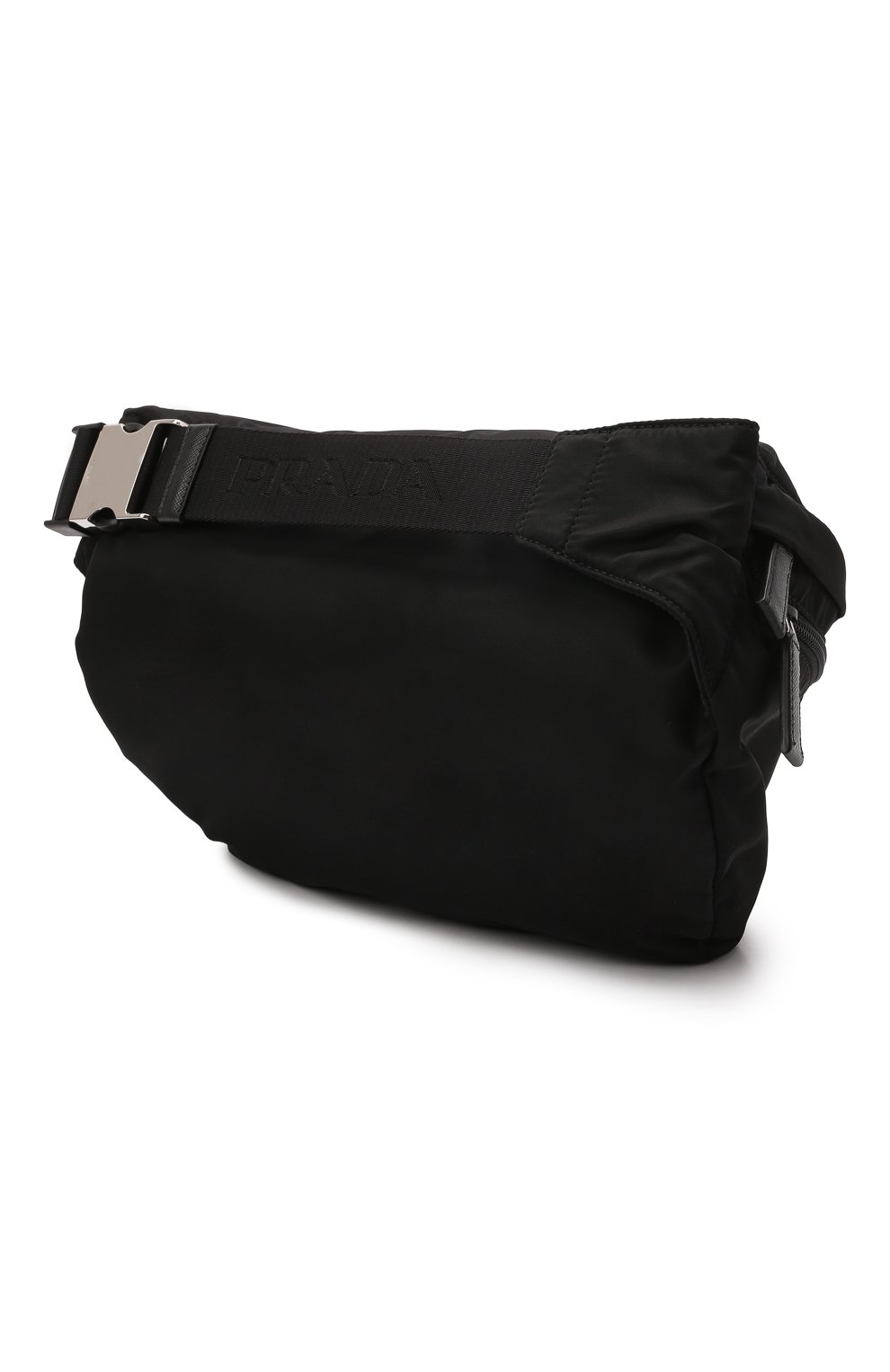 Поясная сумка PRADA черного цвета по цене 160000 руб., арт. 2VL038-2DMG-F0002-OOO, фото 3 Поясная сумка PRADA, арт. 2VL038-2DMG-F0002-OOO, фото 3