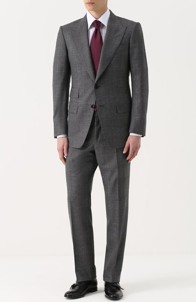 Хлопковая рубашка с итальянским воротником TOM FORD, арт. 2FT880/94S1JE, фото 2