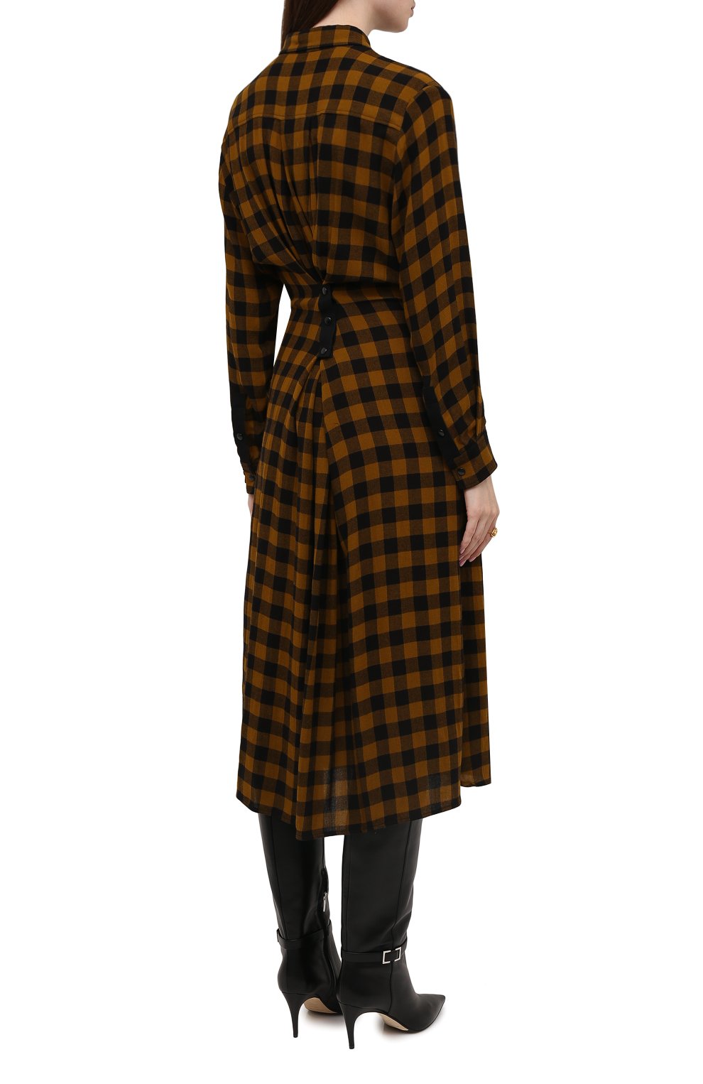 Платье из вискозы и шерсти KENZO, арт. FB62R00495AH, фото 4