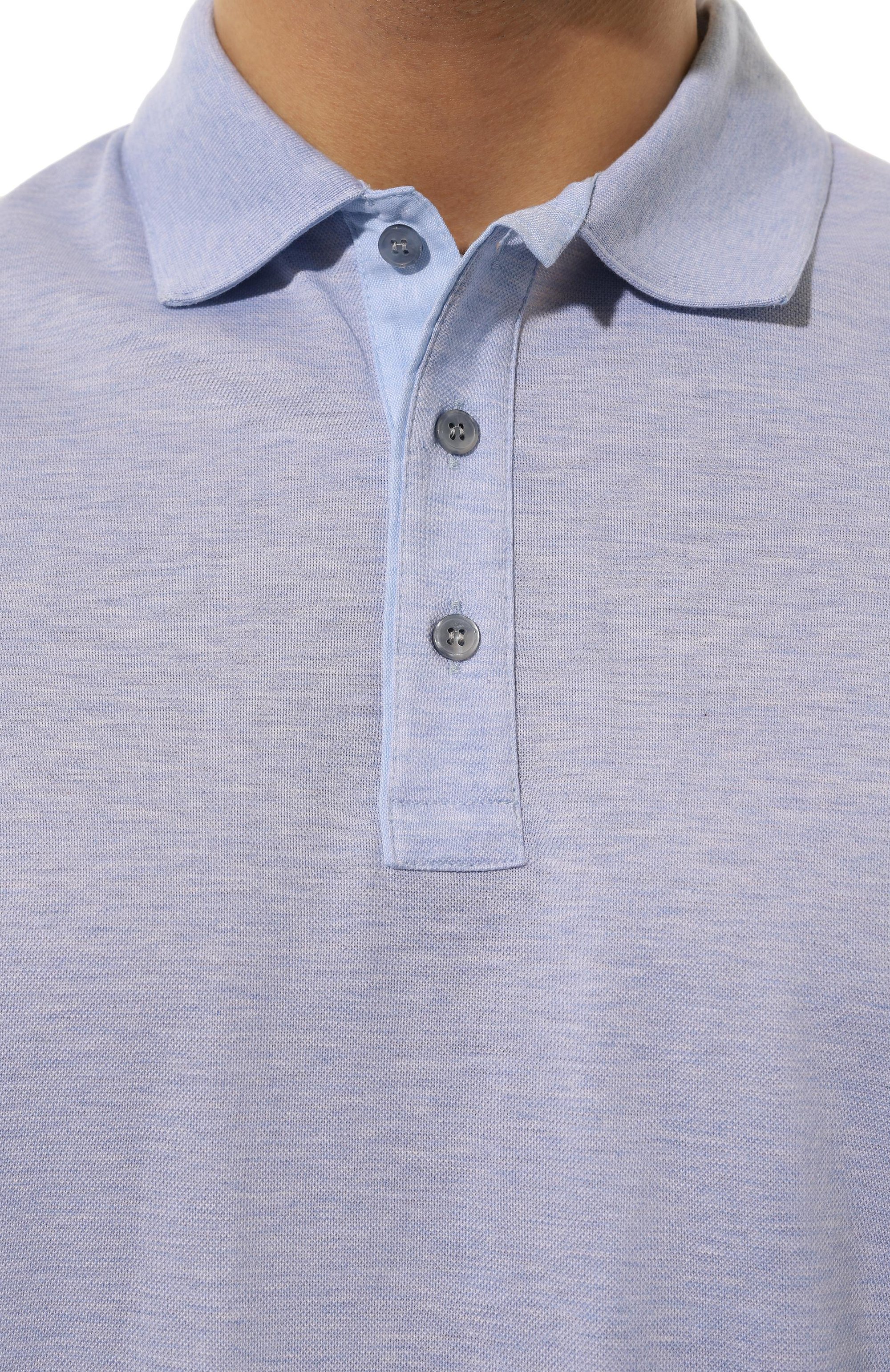 Хлопковое поло PAUL&SHARK, арт. 25411224/S, фото 5