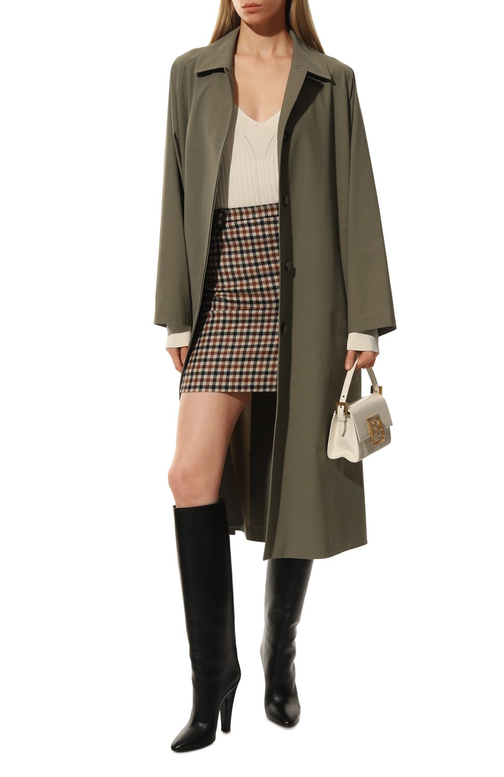 Шерстяная юбка ANTONELLI FIRENZE, арт. IRISH C0FFEE/H9030-845C, фото 2