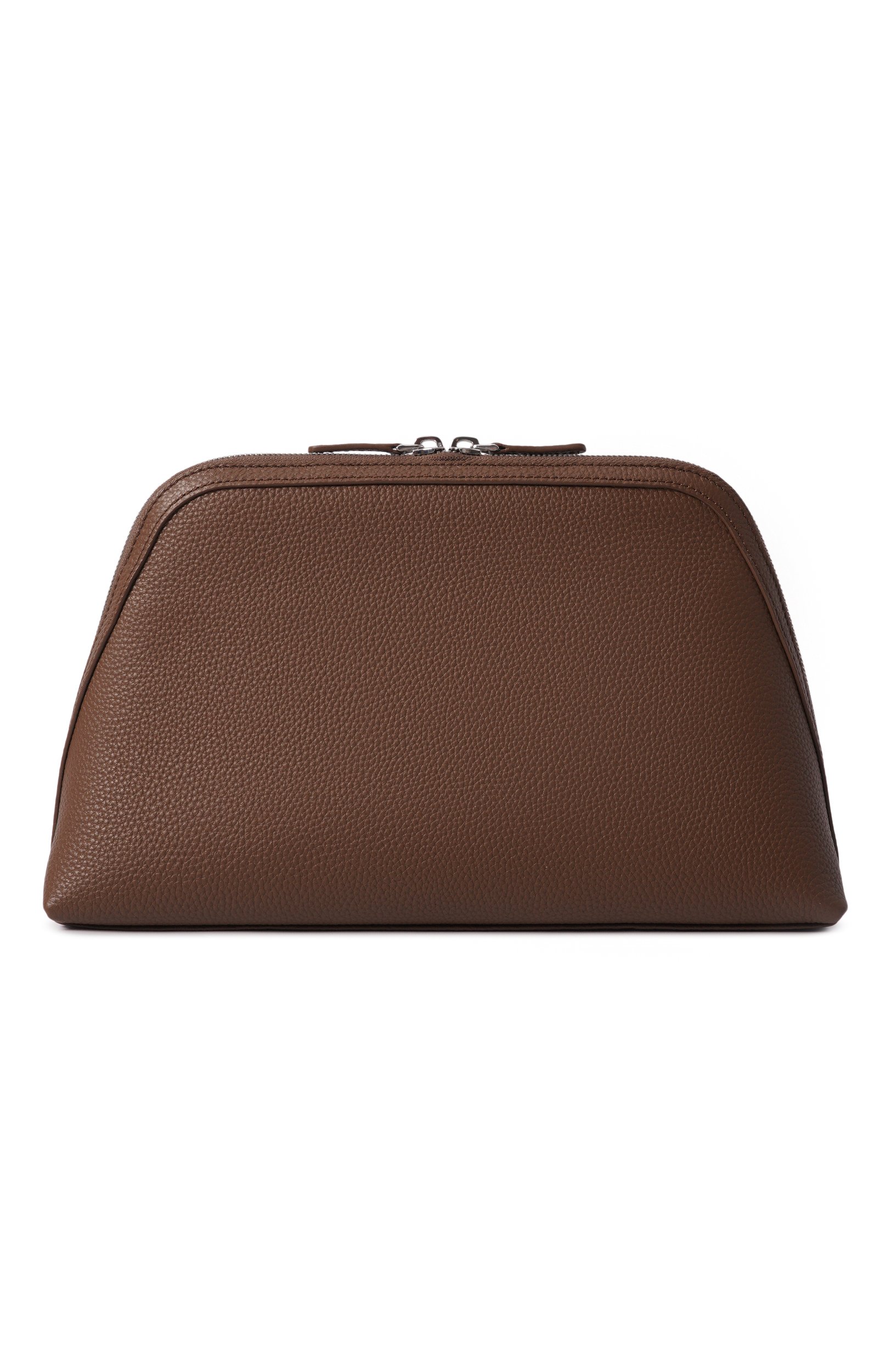 Кожаная косметичка vanity 12 STOREEZ коричневого цвета по цене 24000 руб., арт. 141189, фото 1 Кожаная косметичка vanity 12 STOREEZ, арт. 141189, фото 1