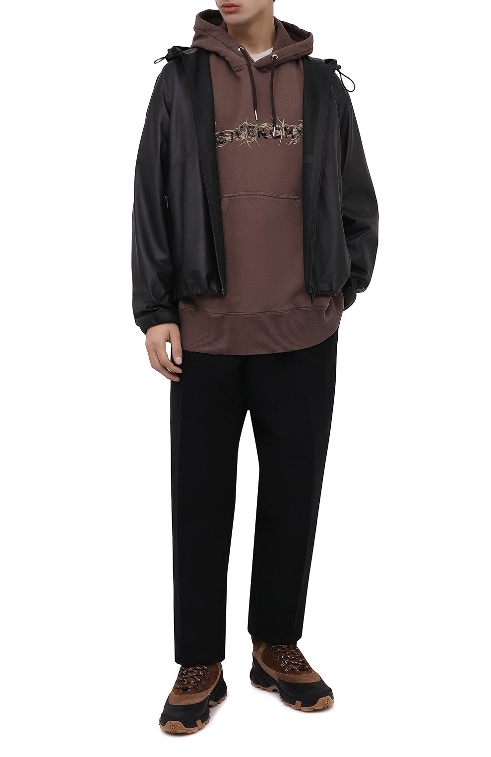 Комбинированные ботинки BURBERRY, арт. 8043653, фото 2