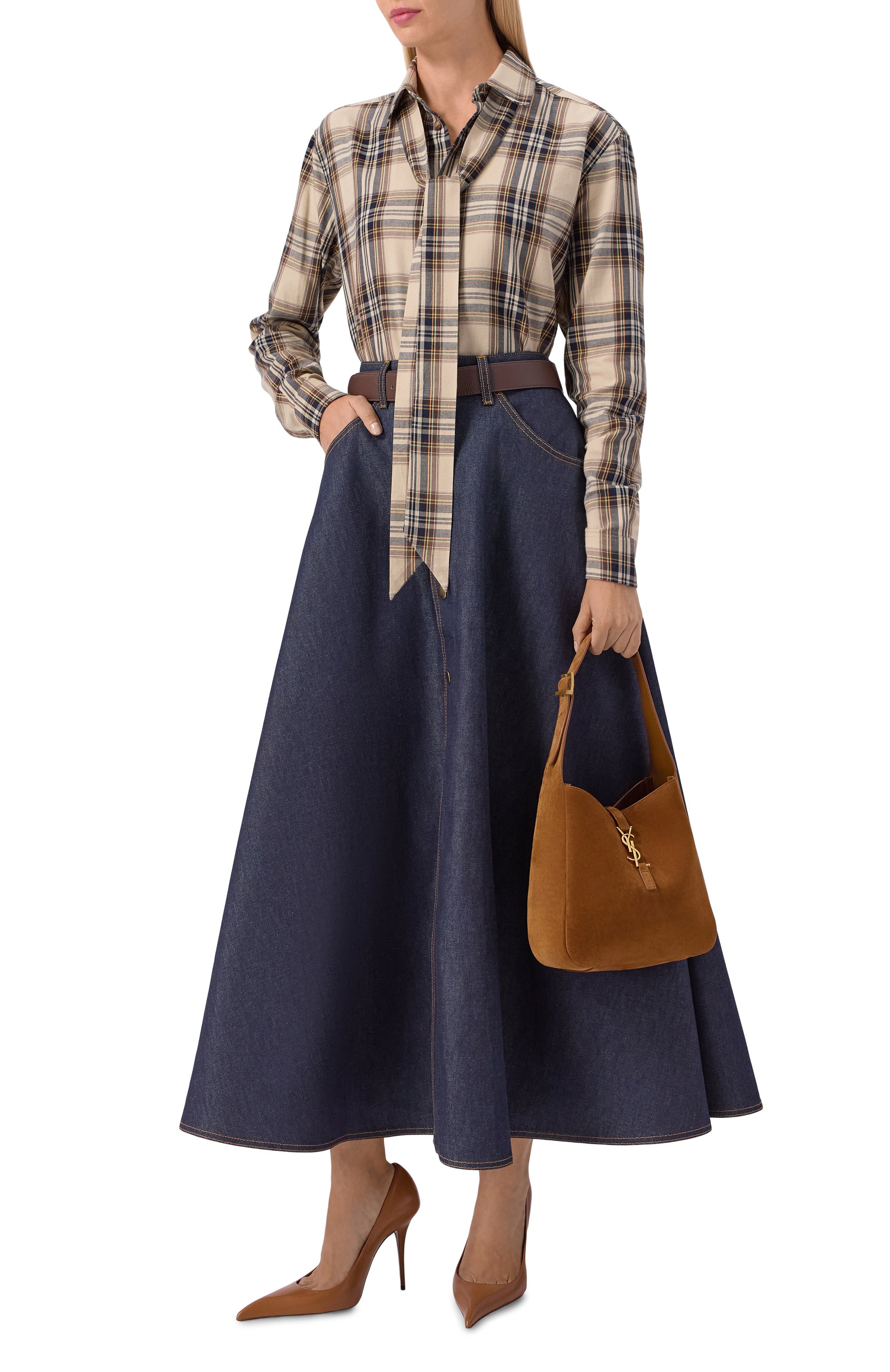 Сумка le 5 à 7 small SAINT LAURENT, арт. 713938/1U80W, фото 7