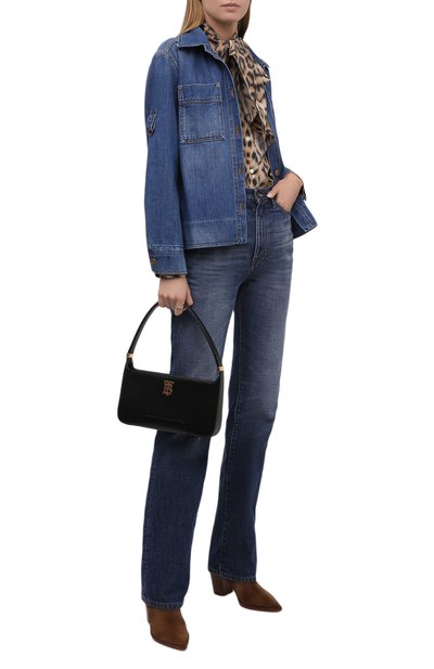 Замшевые казаки romney 70 GIANVITO ROSSI, арт. G73945.70CU0.CASTEXA, фото 2