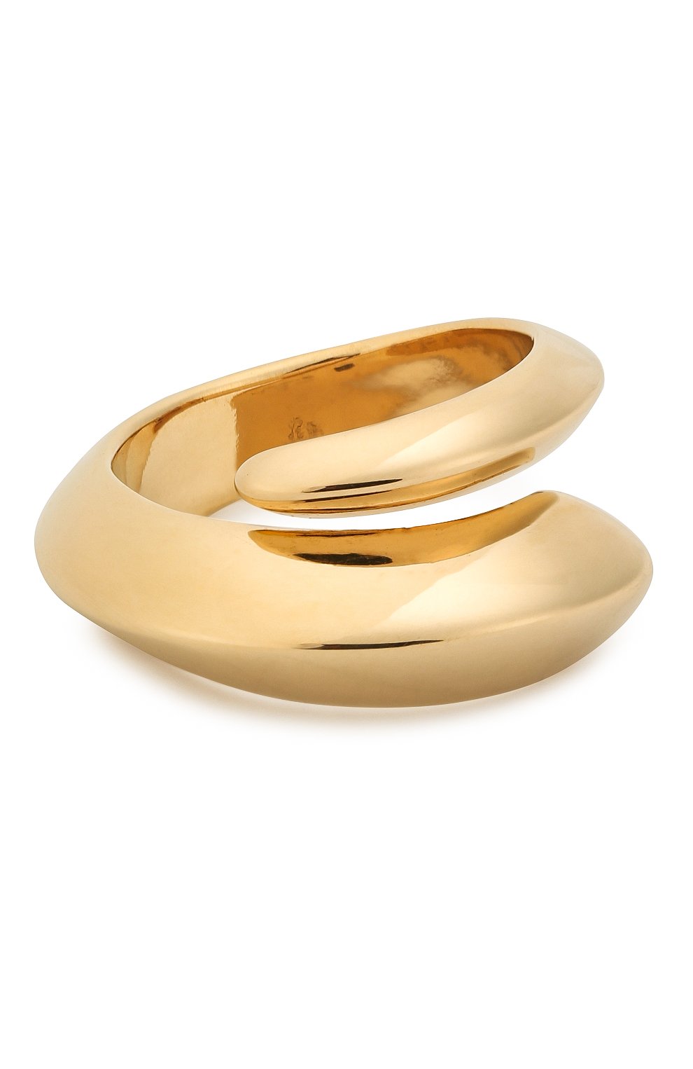 Кольцо BOTTEGA VENETA золотого цвета по цене 61500 руб., арт. 608458/VAHU0, фото 1 Кольцо BOTTEGA VENETA, арт. 608458/VAHU0, фото 1