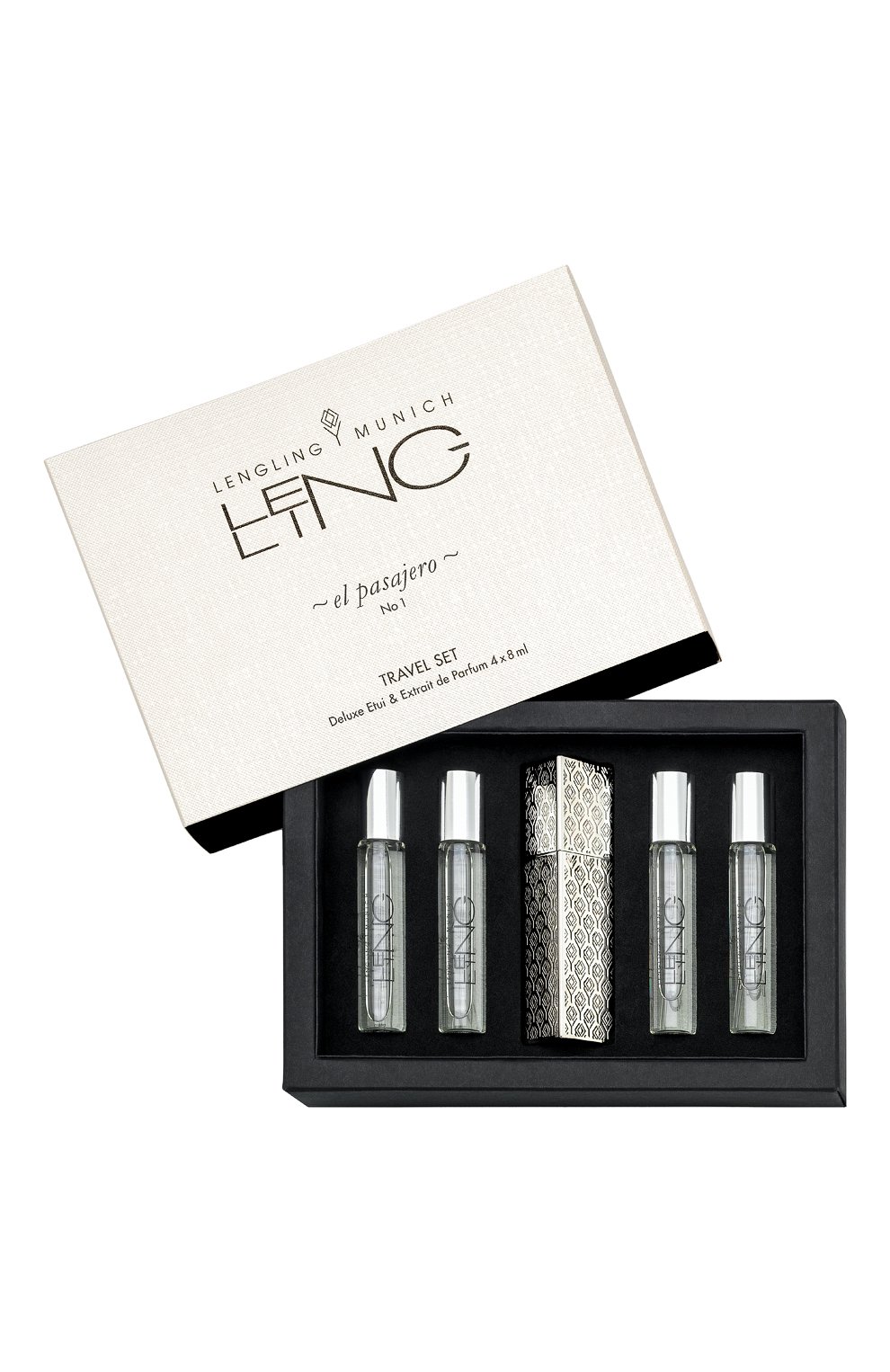 Духи дорожный набор el pasajero (4x8ml) LENGLING, арт. 4251121600174, фото 1