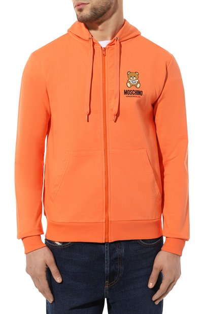 Хлопковая толстовка MOSCHINO оранжевого цвета по цене 34050 руб., арт. 231V1/V1787/4409, фото 3 Хлопковая толстовка MOSCHINO, арт. 231V1/V1787/4409, фото 3