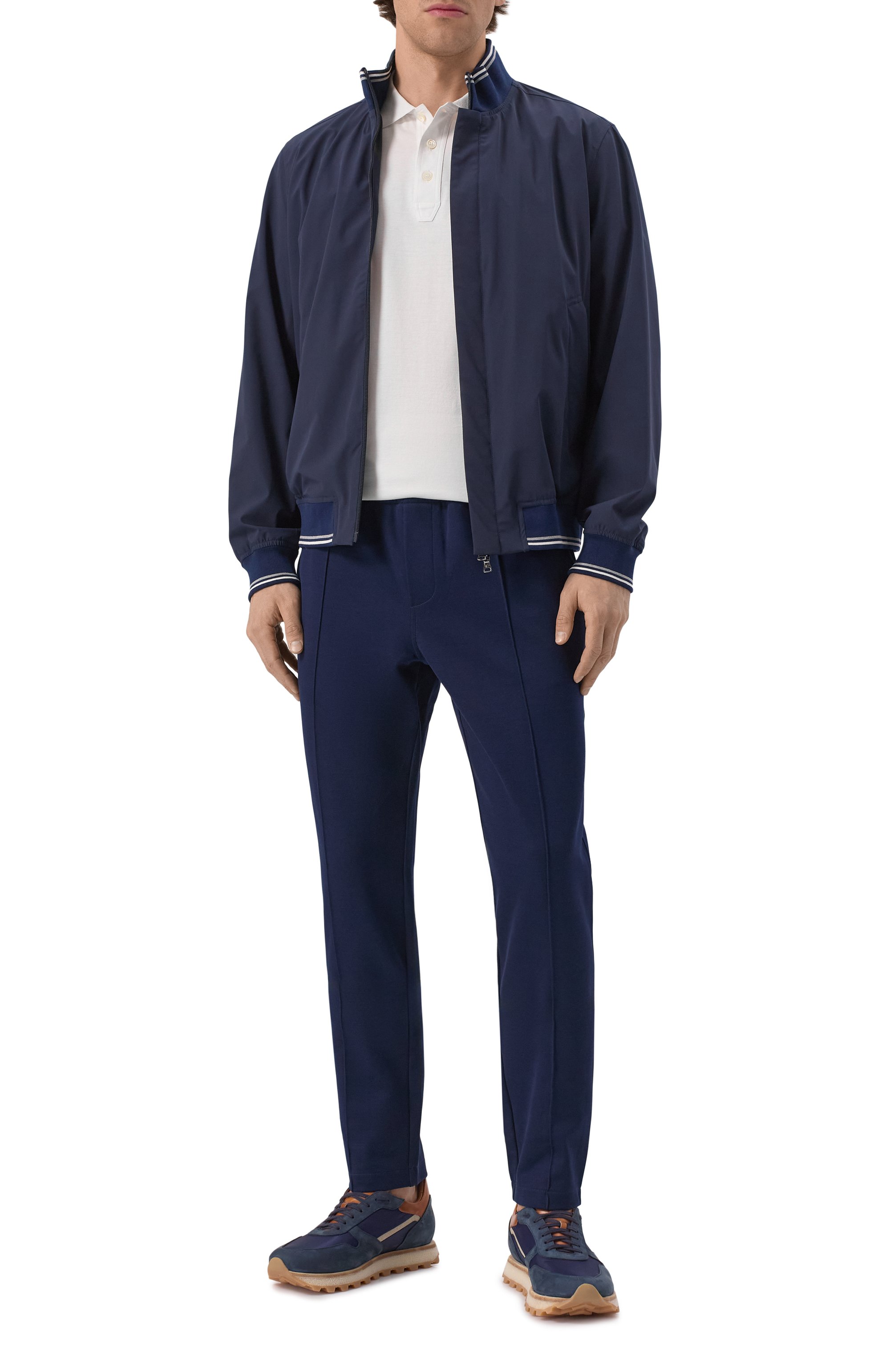 Хлопковое поло BRIONI, арт. UJPM0L/0A613, фото 2