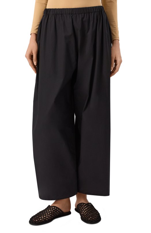 Хлопковые брюки Pinko 105210/A2LD Чёрный  105210/A2LD Фото 3