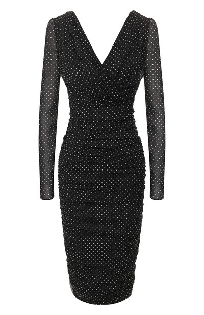 Женское шелковое платье DOLCE & GABBANA, арт. F6H6BT/FSASB