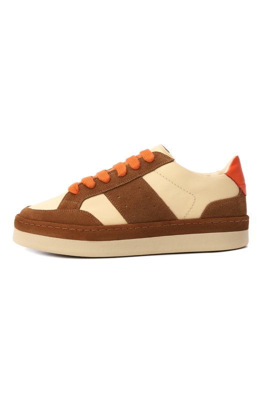 Кожаные кеды Vic Matie 1K5754D_K22BSDTI52 Коричневый  1K5754D_K22BSDTI52 Фото 4