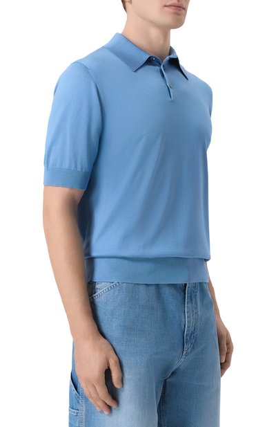 Шелковое поло DOLCE & GABBANA, арт. GXZ02Z/JBS05, фото 3