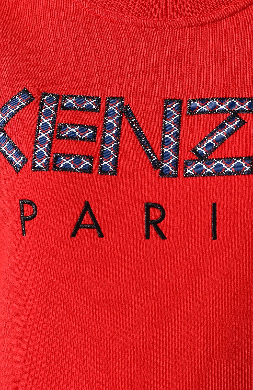 Хлопковый свитшот KENZO красного цвета по цене 31300 руб., арт. FA52SW707962, фото 5 Хлопковый свитшот KENZO, арт. FA52SW707962, фото 5