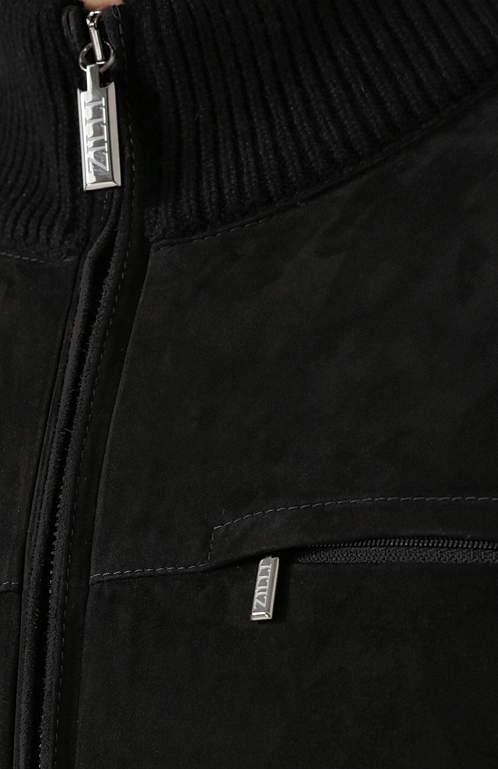 Кашемировый бомбер ZILLI черного цвета по цене 354500 руб., арт. MBQ-BL185-CLAS1/ML01, фото 5 Кашемировый бомбер ZILLI, арт. MBQ-BL185-CLAS1/ML01, фото 5