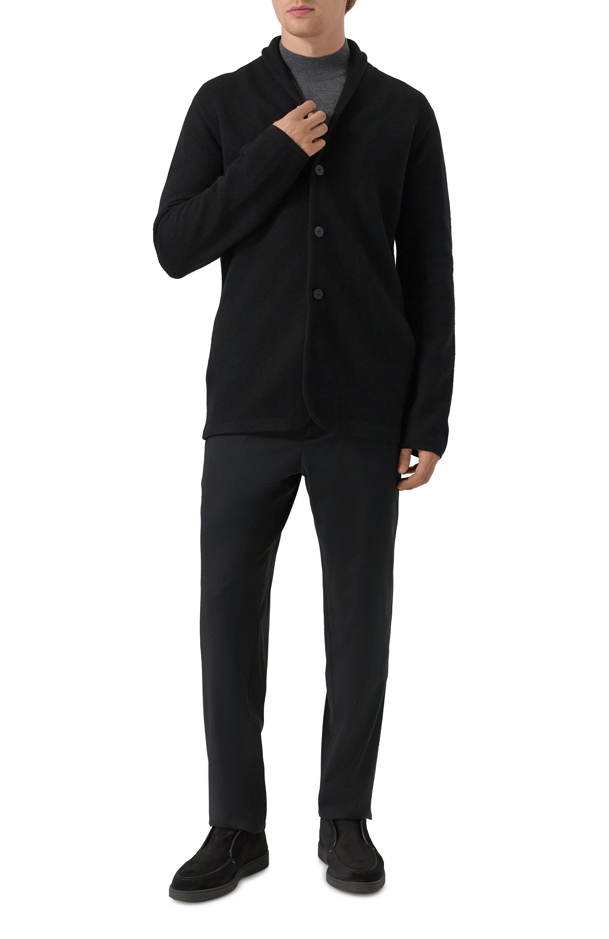 Замшевые ботинки detroit SANTONI, арт. MGDG17823SM0AGEXG76, фото 2