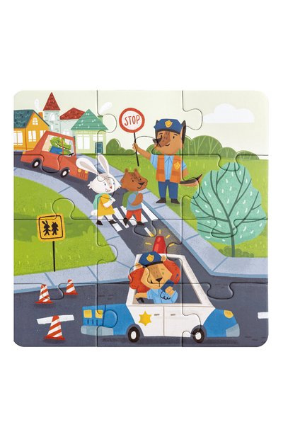 Пазл 4 в 1 спасательные машины HAPE разноцветного цвета по цене 3250 руб., арт. E1639_HP, фото 4 Пазл 4 в 1 спасательные машины HAPE, арт. E1639_HP, фото 4