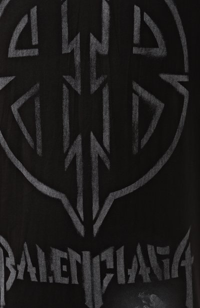 Хлопковая футболка BALENCIAGA, арт. 787349/TQVT1, фото 5