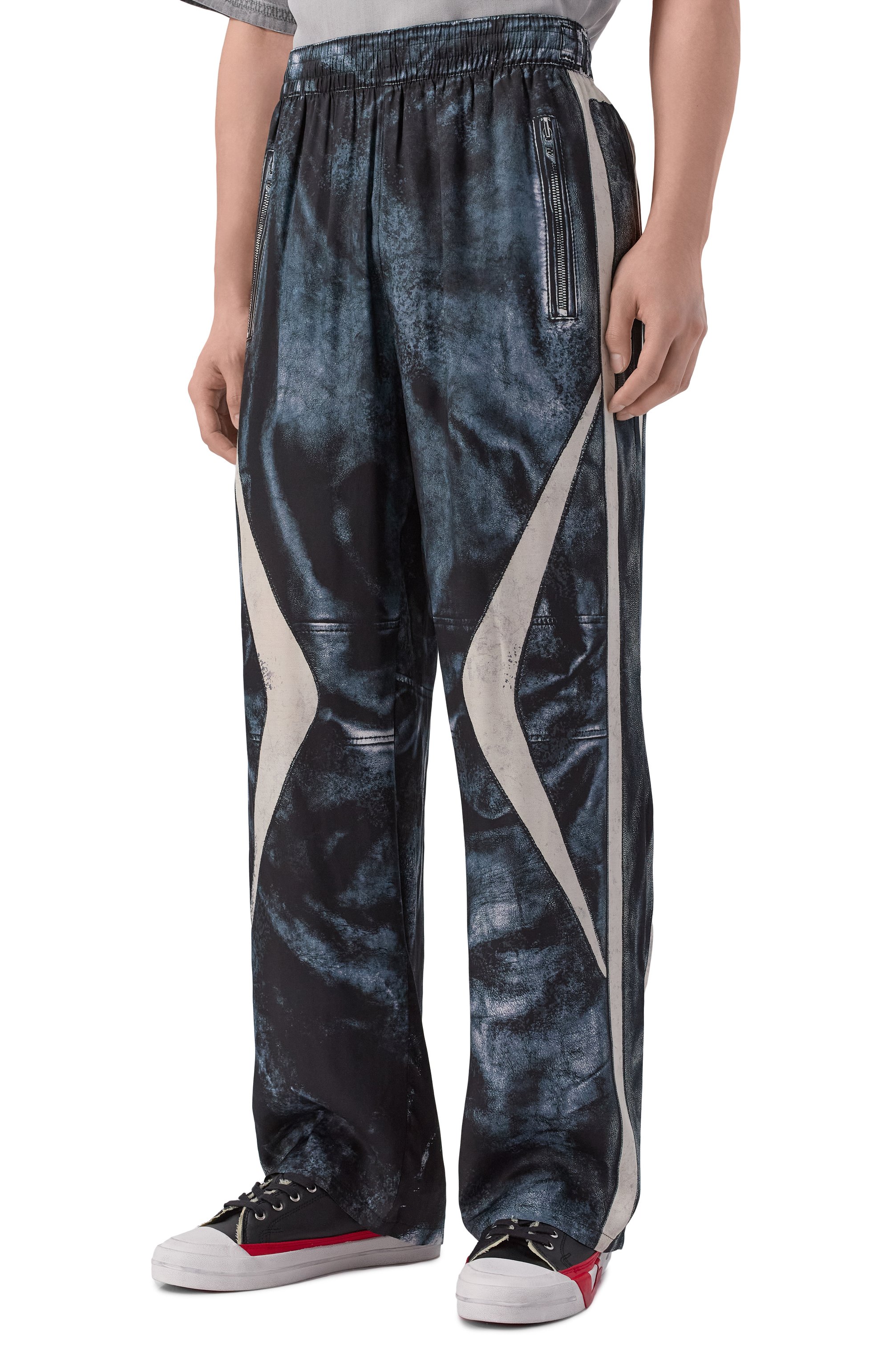 Брюки из вискозы DIESEL, арт. A21039/0BMCZ, фото 3