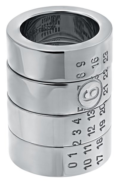 Женское комплект из четырех колец MM6, арт. SM7UQ0113 P8754