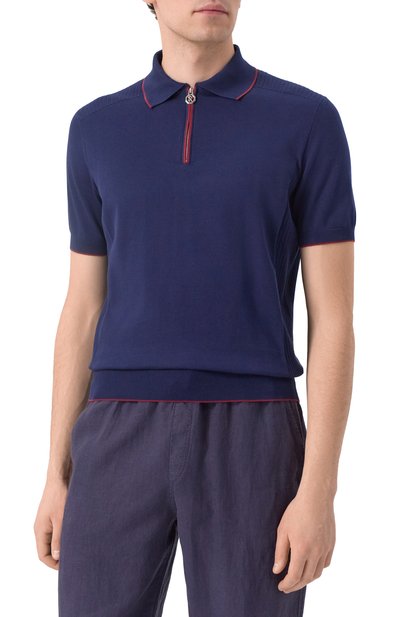 Хлопковое поло STEFANO RICCI, арт. K616410P31/F25116, фото 3