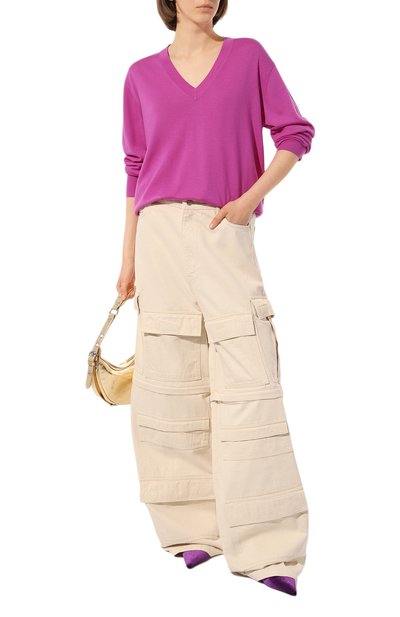 Шерстяной пуловер DRIES VAN NOTEN, арт. 231-031225-6702, фото 2