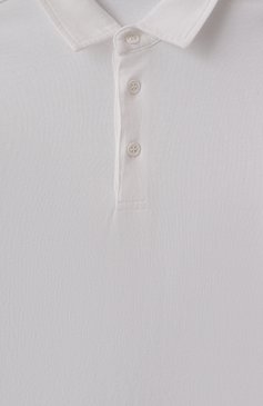 Детское хлопковое поло IL GUFO белого цвета, арт. P25PC065M7070/5A-8A | Фото 3 (Рукава: Короткие; Материал сплава: Проставлено; Драгоценные камни: Проставлено; Материал внешний: Хлопок; Ростовка одежда: 4 года | 104 см, 7 лет | 122 см, 5 лет | 110 см)
