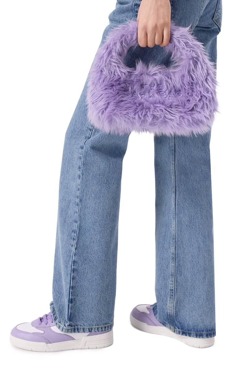 Женская сумка the sack mini MARC JACOBS (THE) сиреневого цвета, арт. 2R4HSH012H03 | Фото 2 (Материал: Текстиль; Размер: mini)