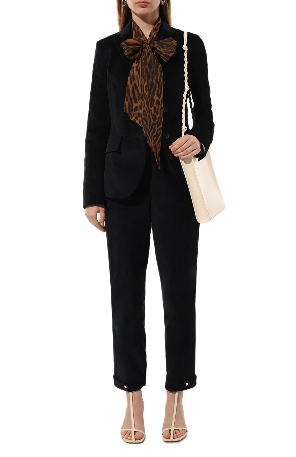 Вельветовый жакет LORENA ANTONIAZZI синего цвета по цене 87550 руб., арт. A2455GA09A/4245, фото 2 Вельветовый жакет LORENA ANTONIAZZI, арт. A2455GA09A/4245, фото 2