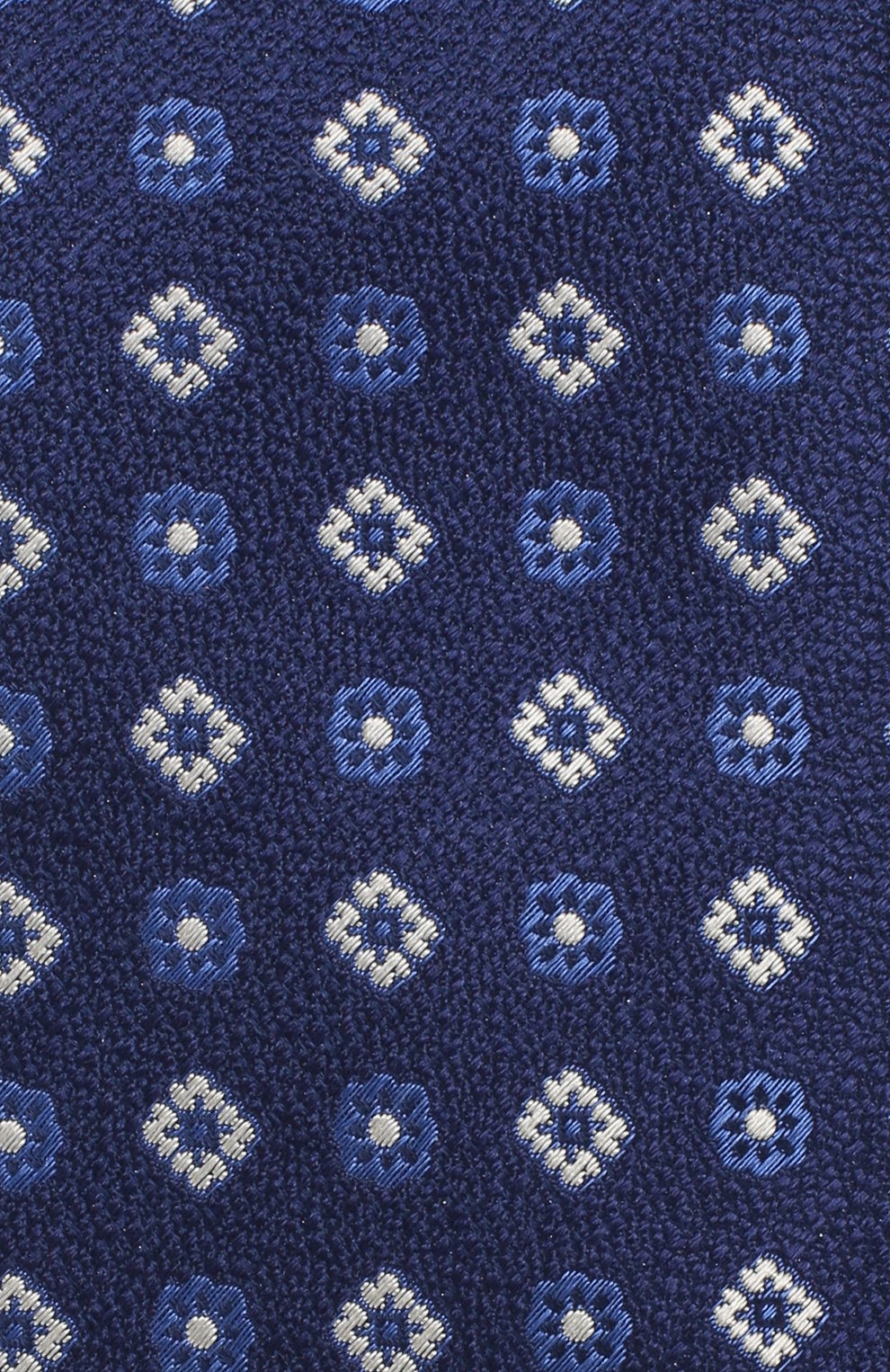 Шелковый галстук CANALI темно-синего цвета по цене 9990 руб., арт. 18/HJ02078, фото 3 Шелковый галстук CANALI, арт. 18/HJ02078, фото 3