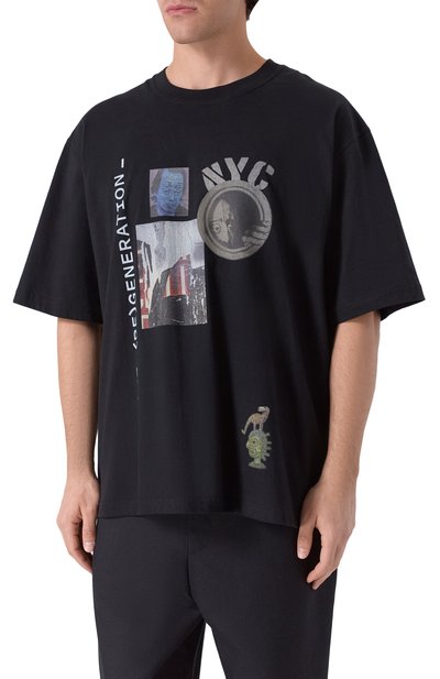 Хлопковая футболка ISABEL BENENATO, арт. UJ12PF25, фото 3