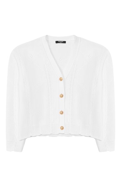 Хлопковый кардиган BALMAIN, арт. BY9A10