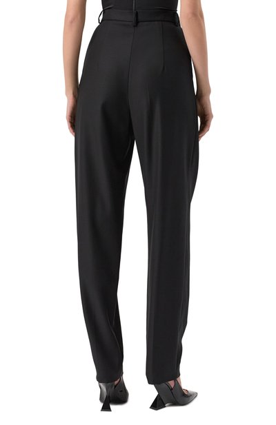 Шерстяные брюки MAGDA BUTRYM черного цвета по цене 159500 руб., арт. 105820, фото 4 Шерстяные брюки MAGDA BUTRYM, арт. 105820, фото 4