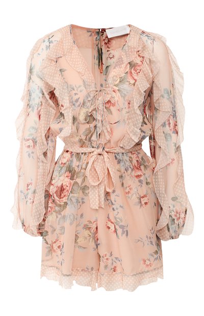 Шелковый комбинезон ZIMMERMANN, арт. 5567YB0W, фото 1