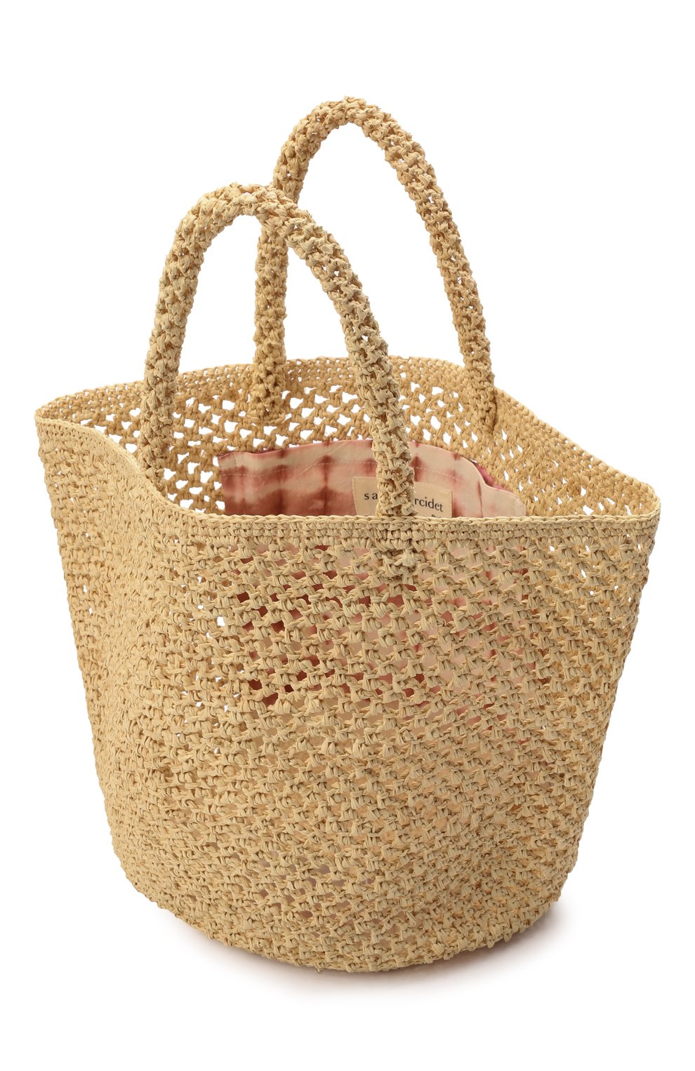 Сумка kapity lacy m SANS-ARCIDET бежевого цвета по цене 20750 руб., арт. KAPITY LACY-K S22/M, фото 5 Сумка kapity lacy m SANS-ARCIDET, арт. KAPITY LACY-K S22/M, фото 5