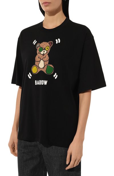 Хлопковая футболка BARROW, арт. F4BWW0TH080, фото 3
