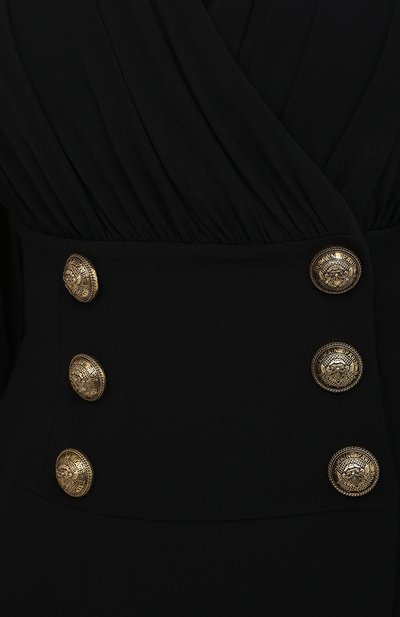 Платье из вискозы BALMAIN, арт. UF16285/V089, фото 5