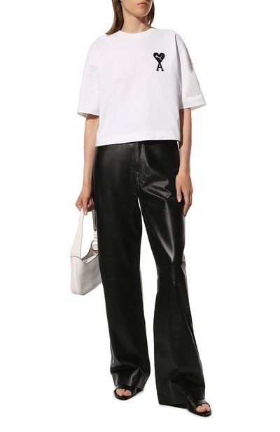 Хлопковая футболка puma x ami PUMA, арт. 53407302, фото 2