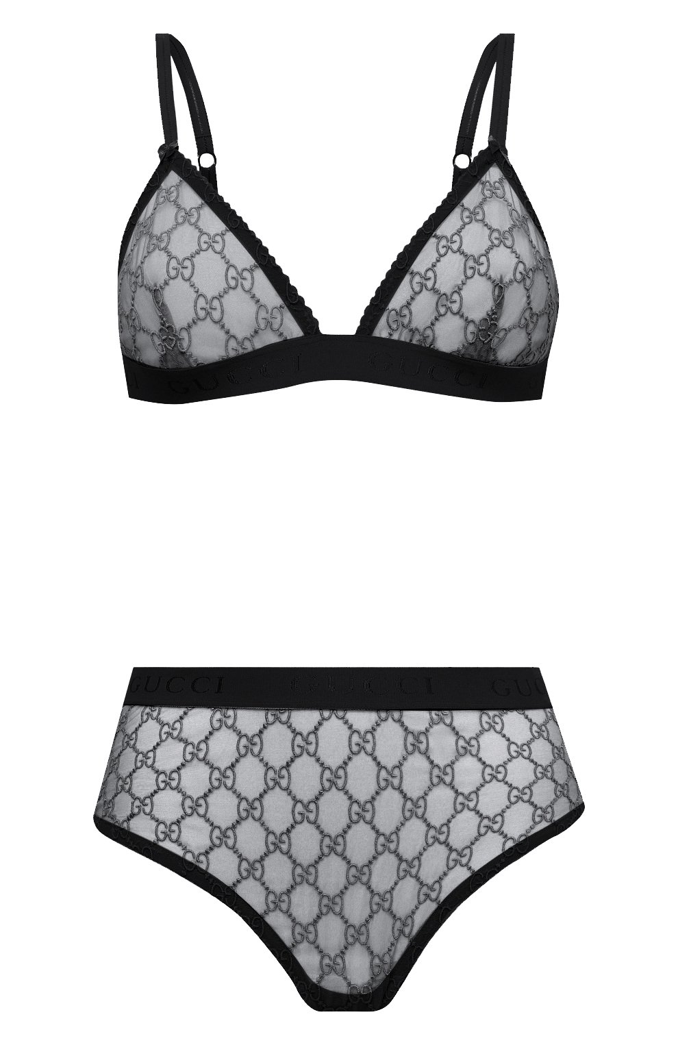 Комплект из бюстгальтера и трусов GUCCI, арт. 599496/XUAAW, фото 1
