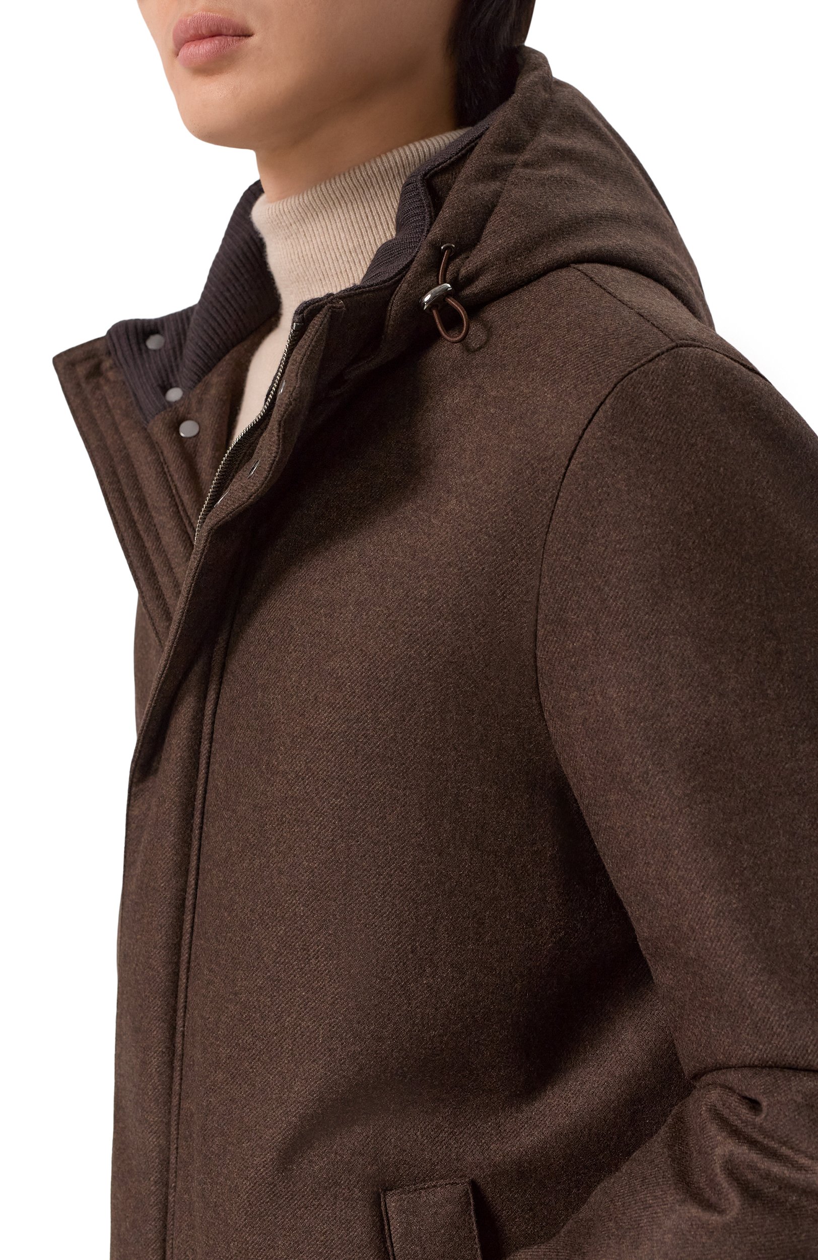 Парка из шерсти и кашемира ANDREA CAMPAGNA, арт. M0D_ASIAG0/321014GQ, фото 5