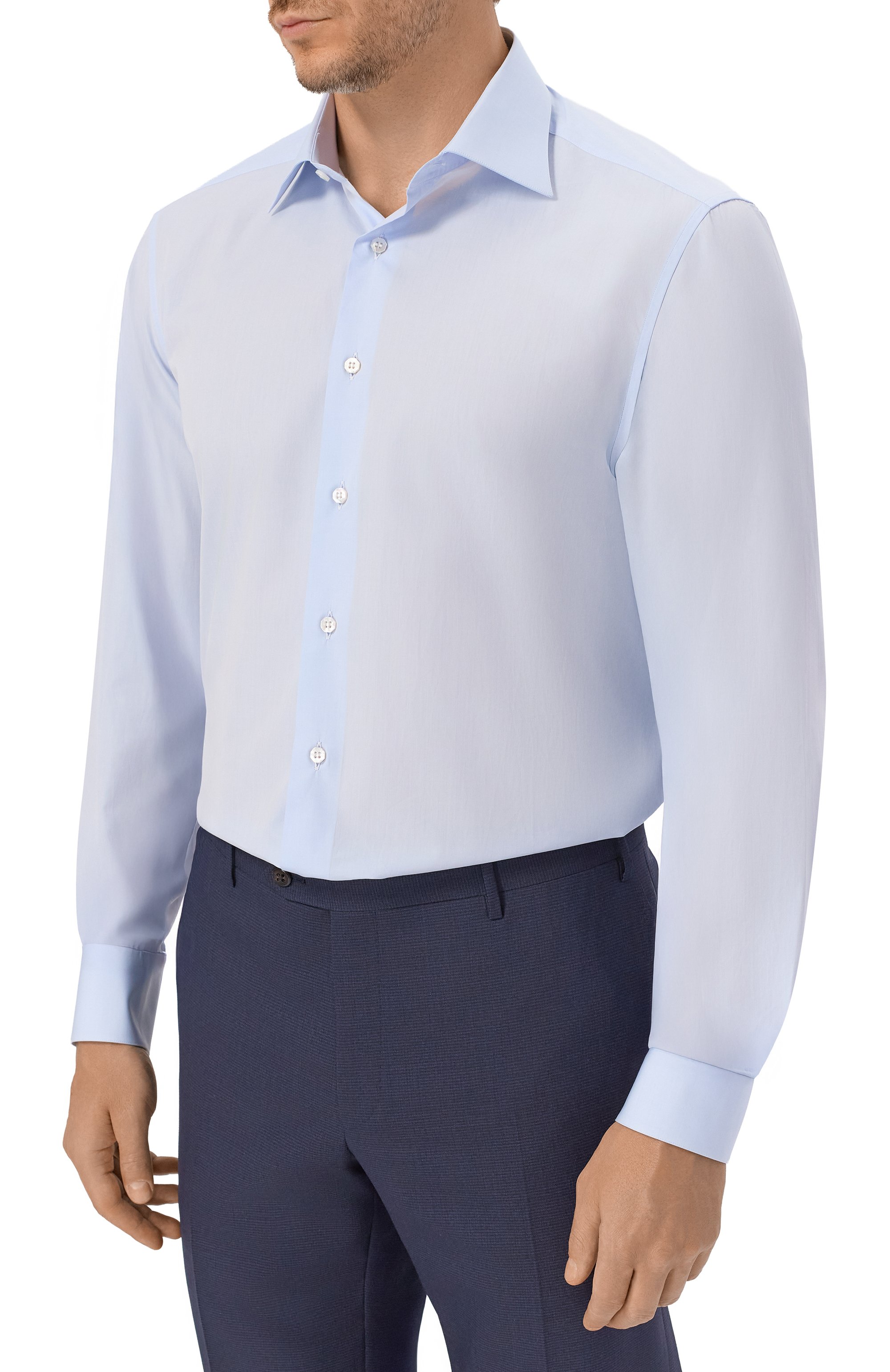 Хлопковая сорочка STEFANO RICCI, арт. MC007467/S2511, фото 3