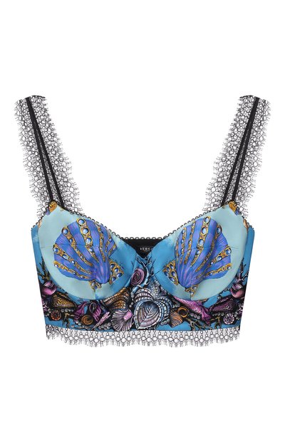 Шелковый бра-топ VERSACE, арт. A78760/1F00905, фото 1