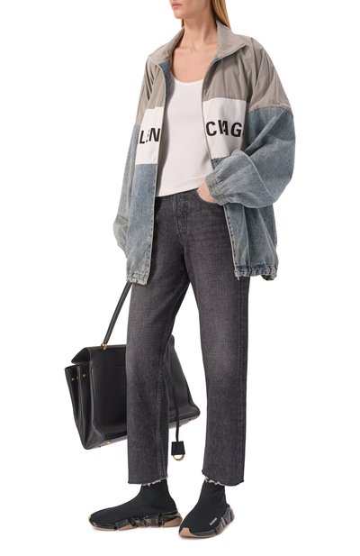 Текстильные кроссовки speed 2.0 BALENCIAGA черного цвета по цене 166500 руб., арт. 617196/W2DC4, фото 3 Текстильные кроссовки speed 2.0 BALENCIAGA, арт. 617196/W2DC4, фото 3