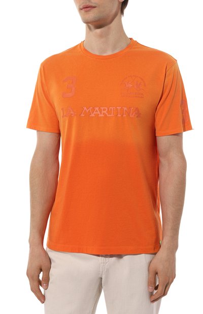 Хлопковая футболка LA MARTINA, арт. VMR310/JS206, фото 3