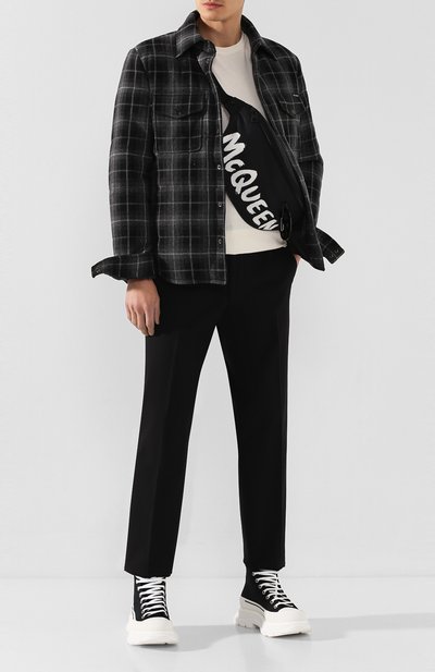 Текстильные ботинки tread slick ALEXANDER MCQUEEN, арт. 604254/W4L32, фото 2