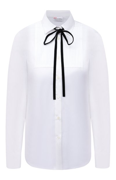 Женская хлопковая рубашка REDVALENTINO, арт. WR3ABF55/01Y