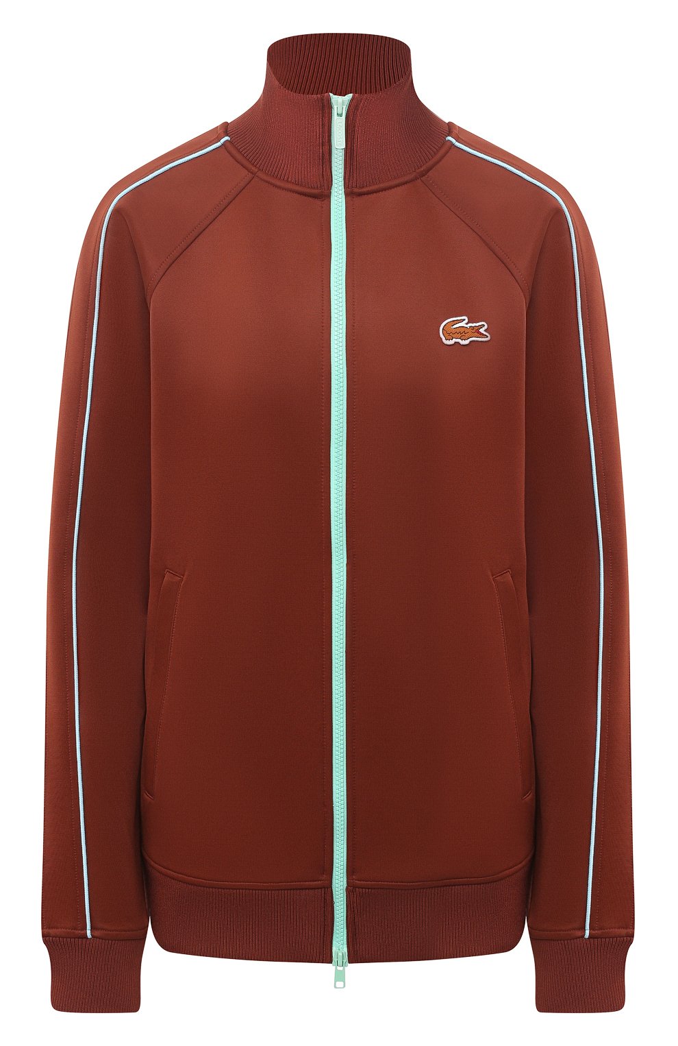 Толстовка LACOSTE коричневого цвета по цене 38250 руб., арт. SH4788, фото 1 Толстовка LACOSTE, арт. SH4788, фото 1