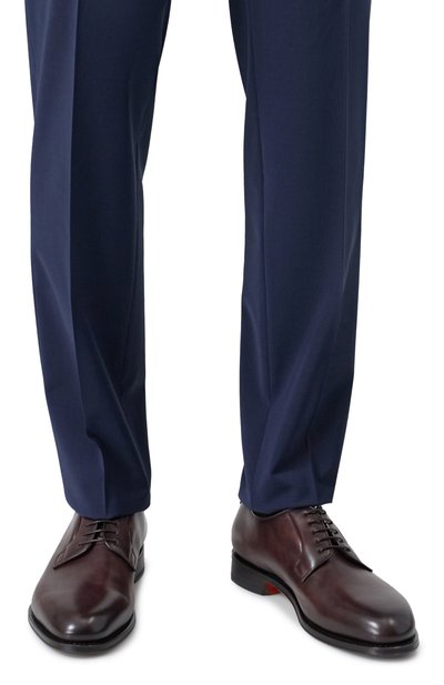 Кожаные дерби colin SANTONI, арт. MCCG17837PG4H0BR, фото 3